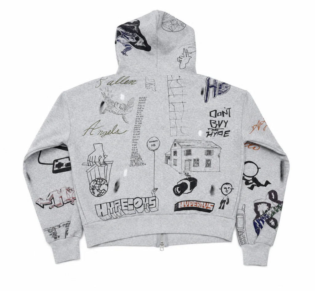 GRAFFITI ZIP UP