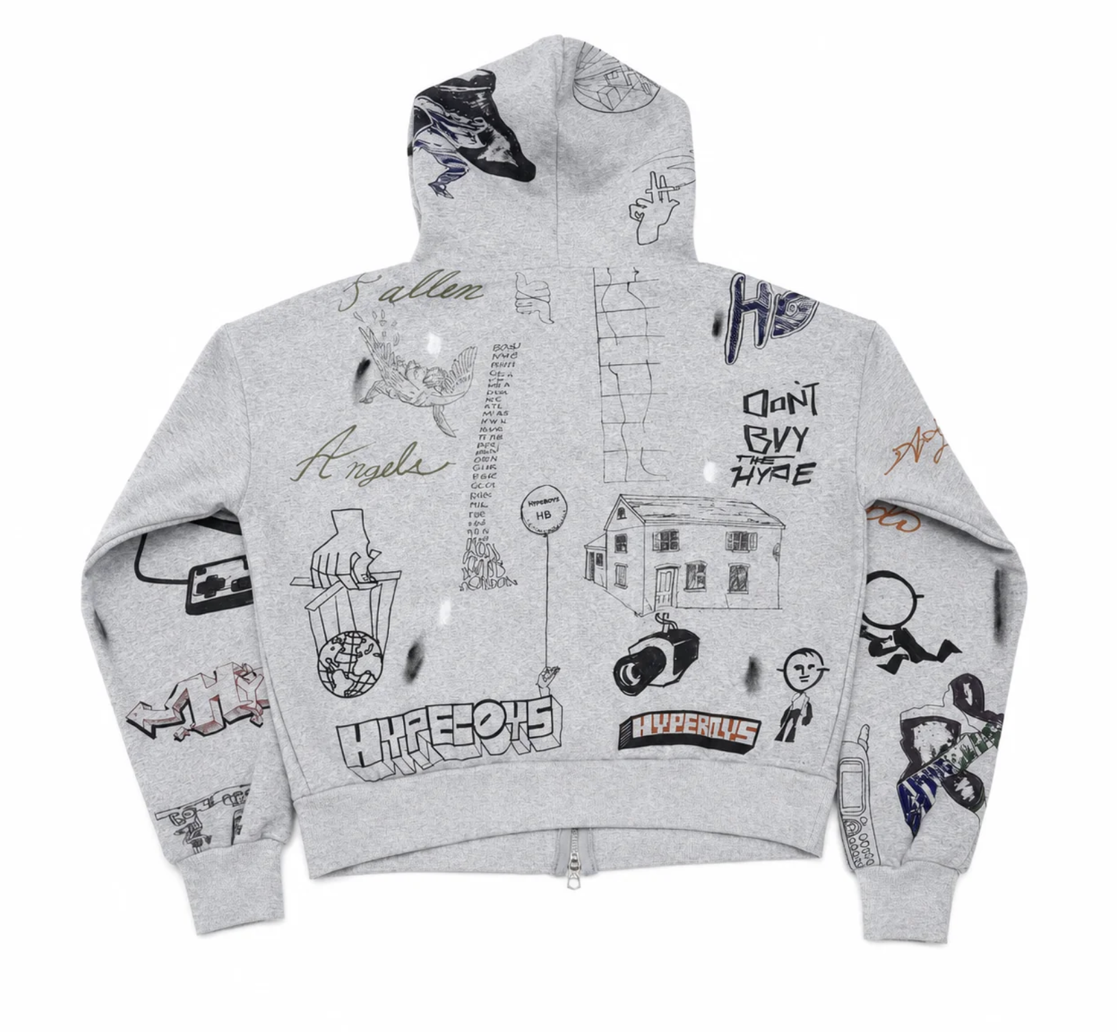 GRAFFITI ZIP UP