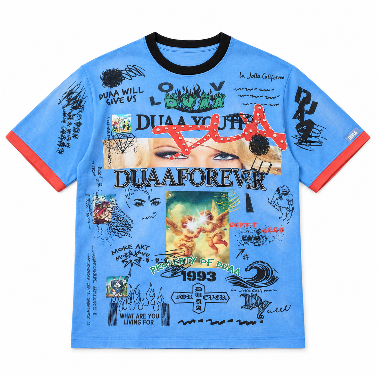 THOUGHTS TEE BLUE