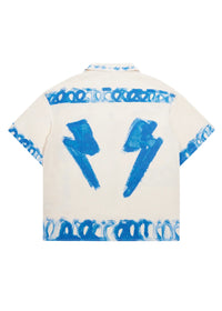 DSM| STROKES BUTTON UP SHORT SET