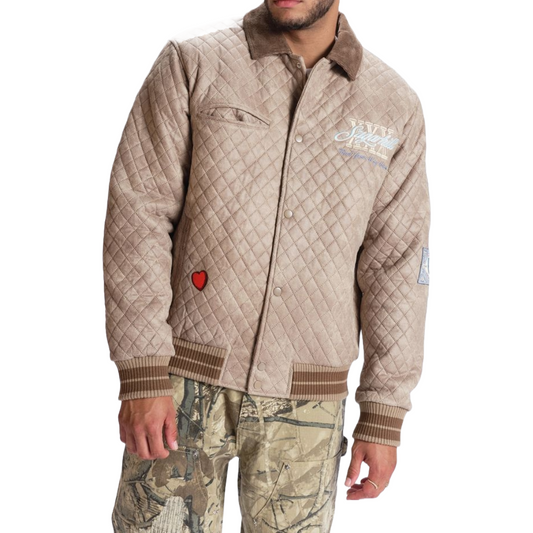 SUGARHILL| "THE HEART" QUILTED JACKET