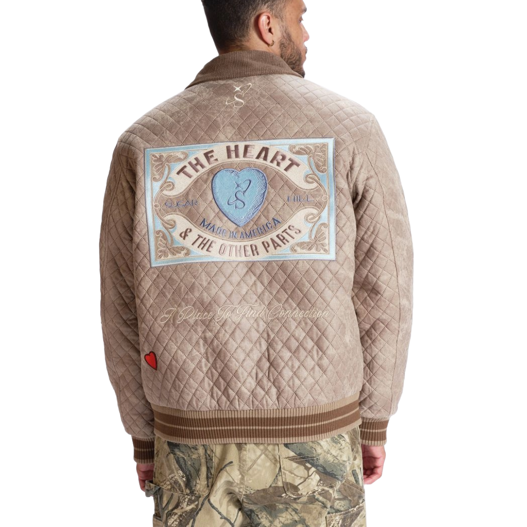 SUGARHILL| "THE HEART" QUILTED JACKET