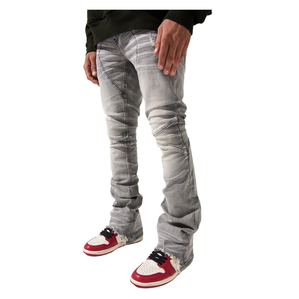 SERENEDE| NOCTIS STACKED JEANS