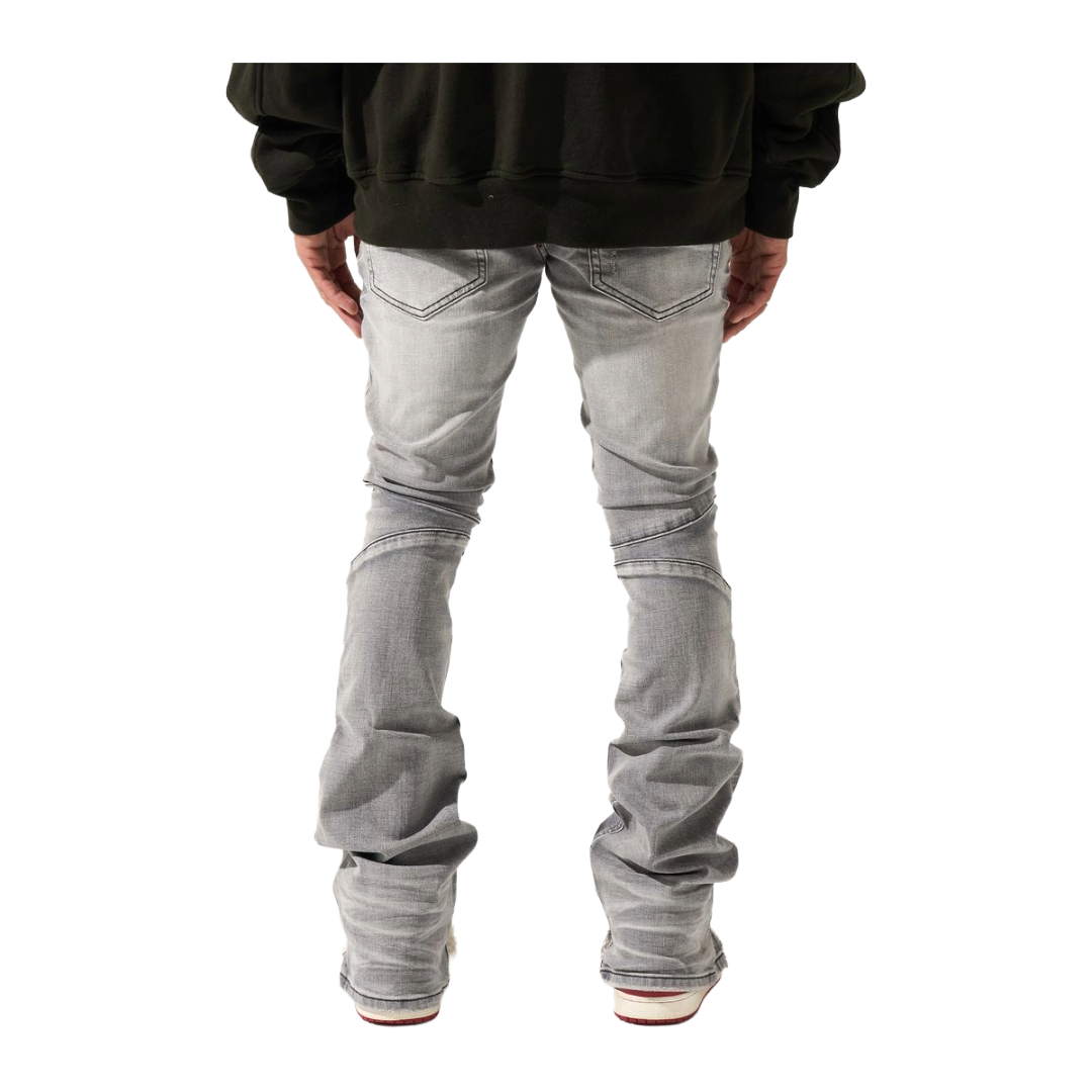 SERENEDE| NOCTIS STACKED JEANS