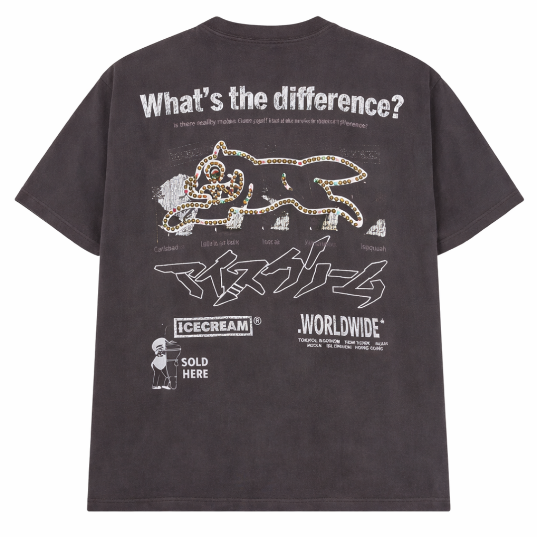 ICE CREAM| THE HILL SS KNIT TEE