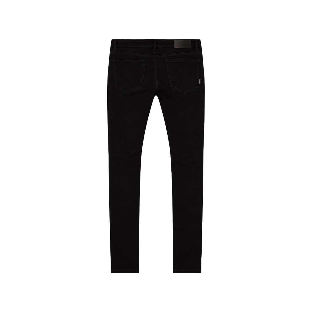 EMBELLISH| DAVID SKINNY JET BLACK JEANS
