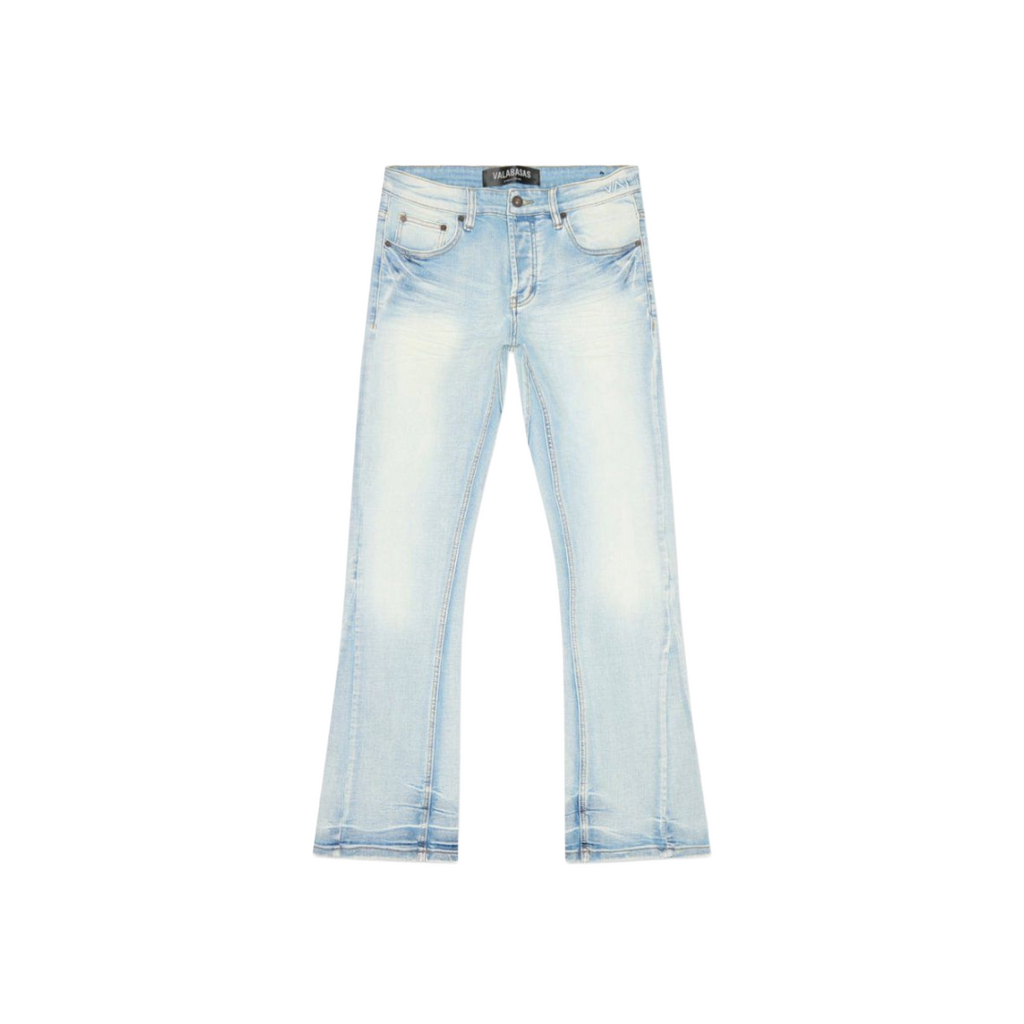 VALABASAS| MR.STACKED LIGHT WASH JEANS