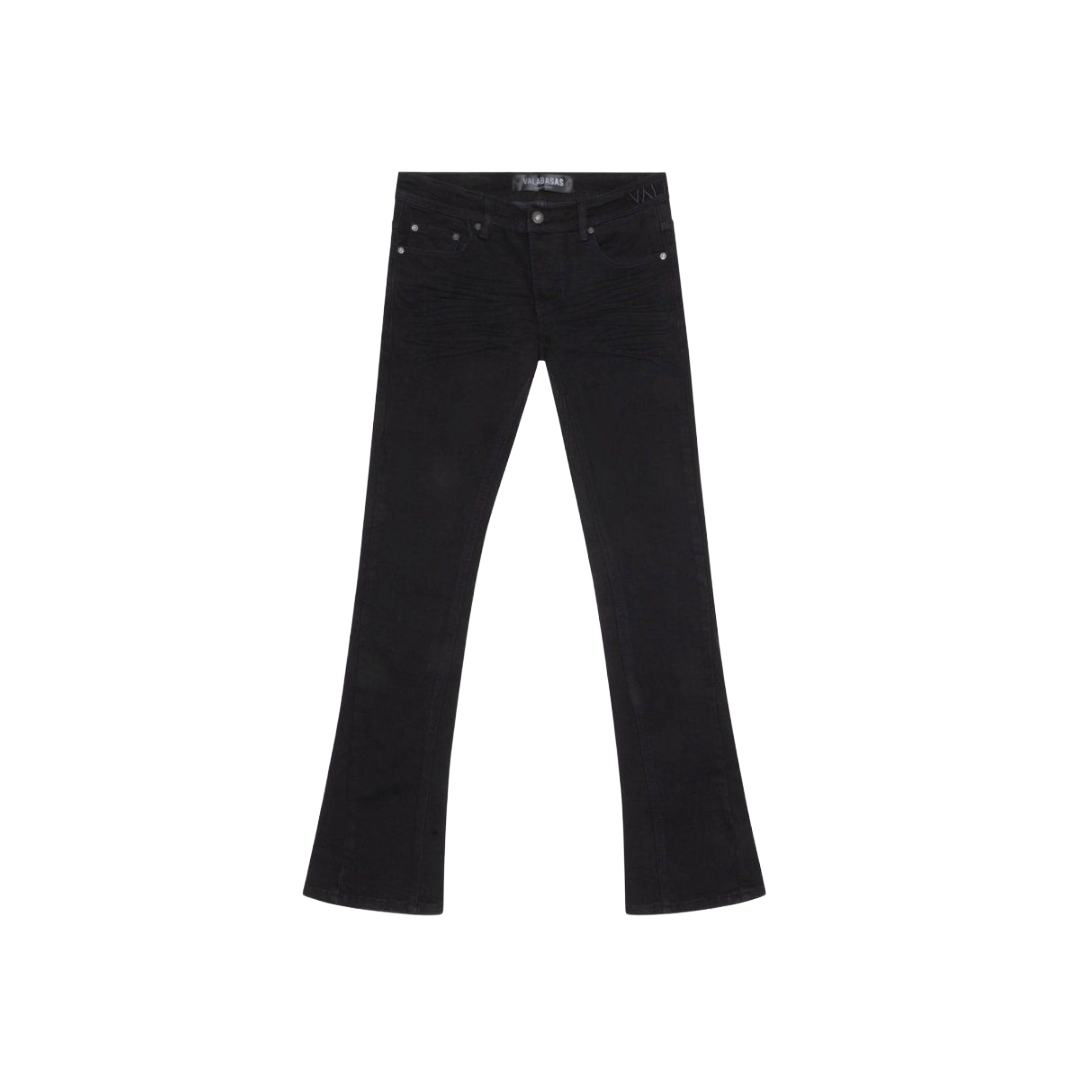 VALABASAS| MR.STACKED BLACK JEANS