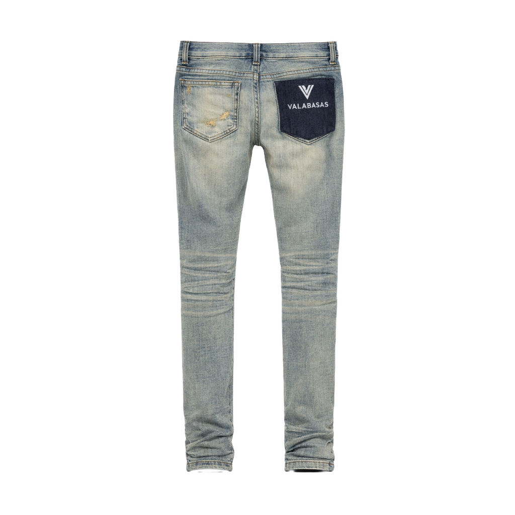 VALABASAS| SLEDGE VINTAGE BLUE DENIM