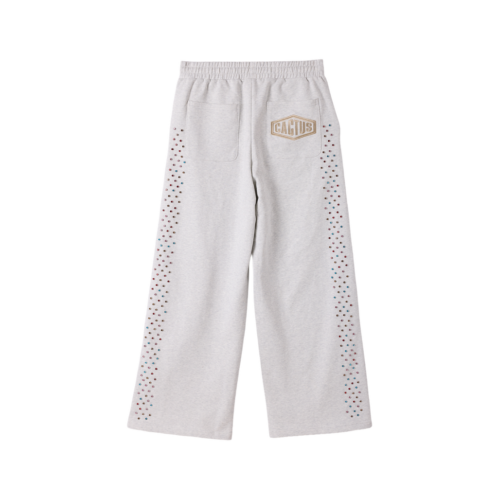 AZVA| CRYSTAL CACTUS SWEATS GREY