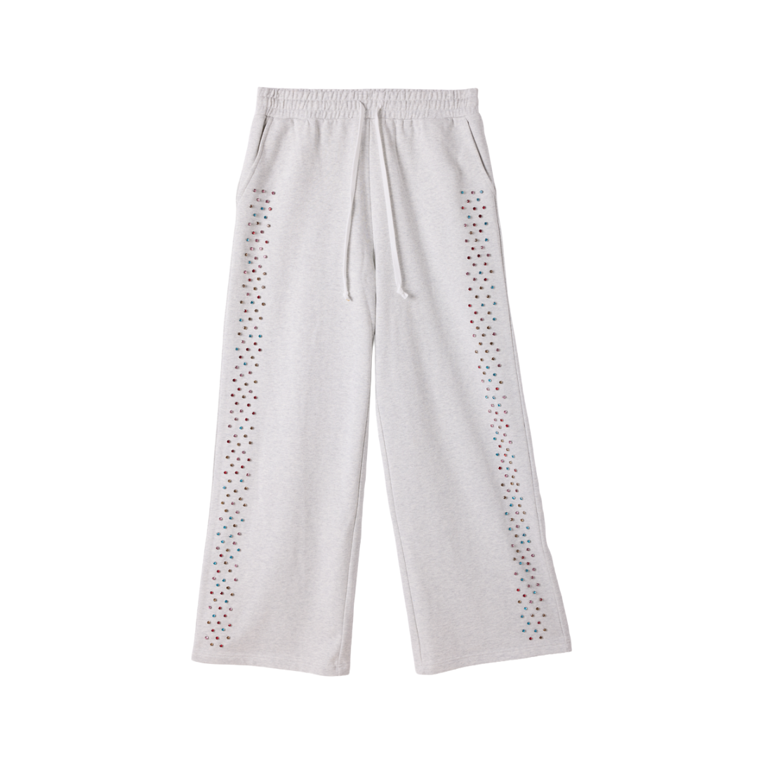 AZVA| CRYSTAL CACTUS SWEATS GREY