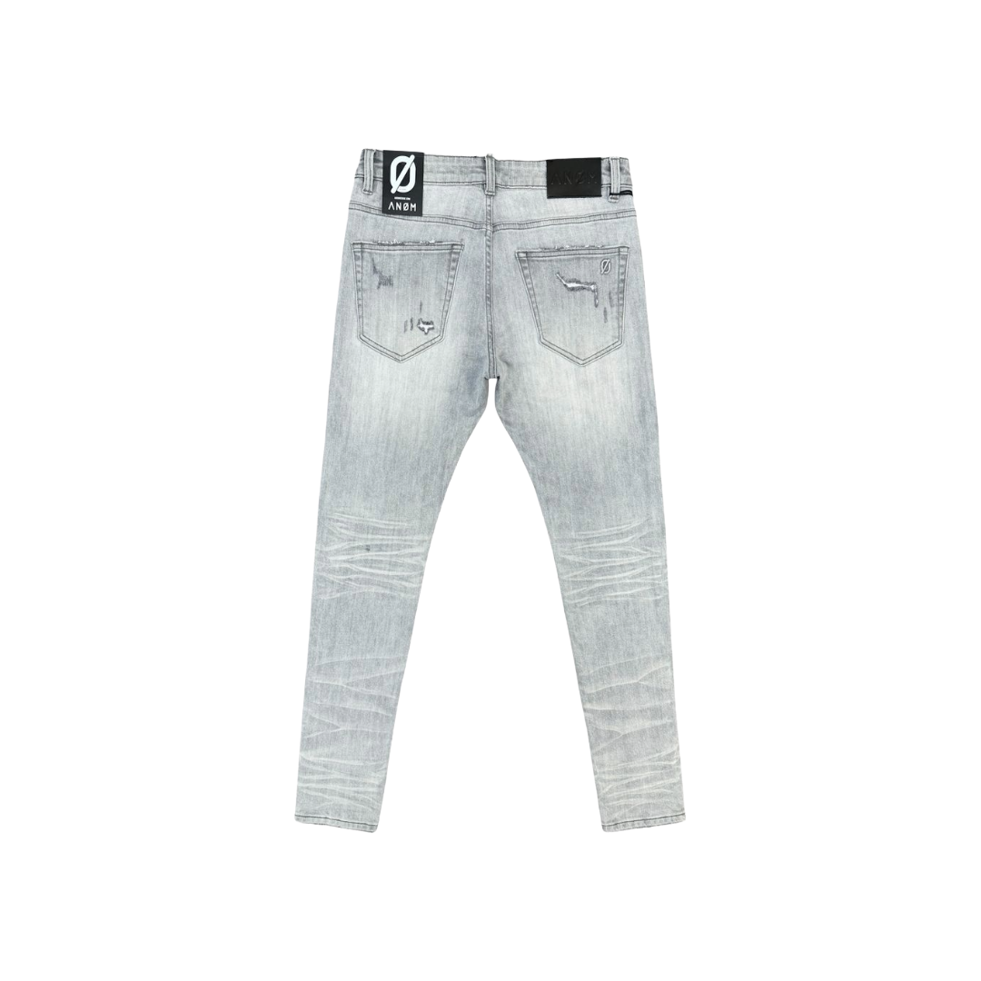 ANOM| RIFT LIGHT GREY WASH JEANS