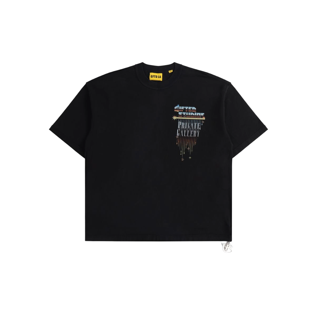 GFTD LA| PRIVATE GALLERY BLACK TEE
