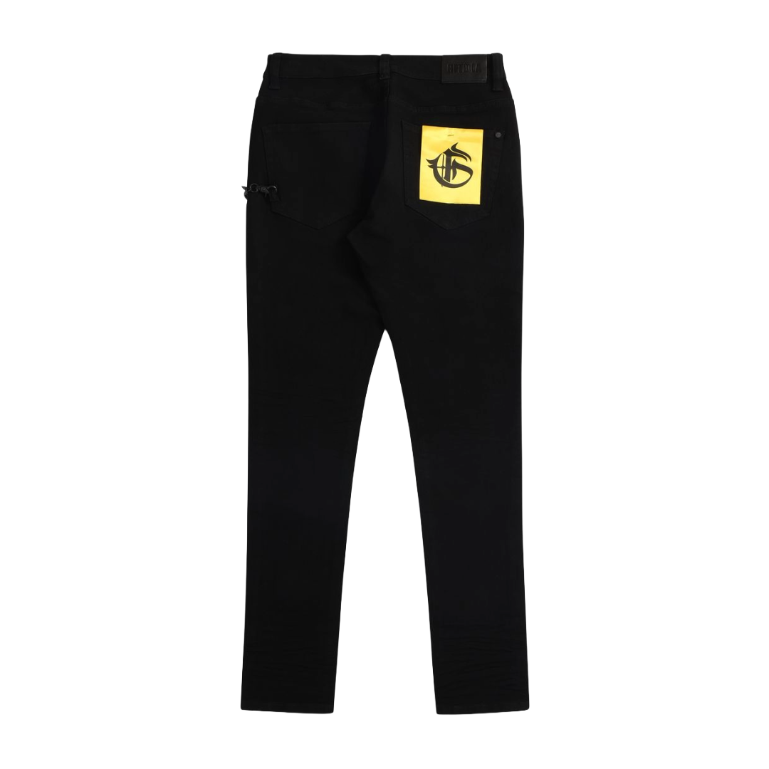 GFTD LA| DAVID JETT BLACK SKINNY DENIM
