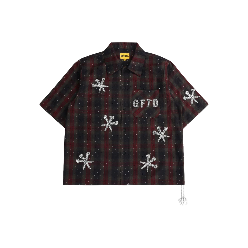 GFTD LA| DAGGER PATCH BROWN SHIRT