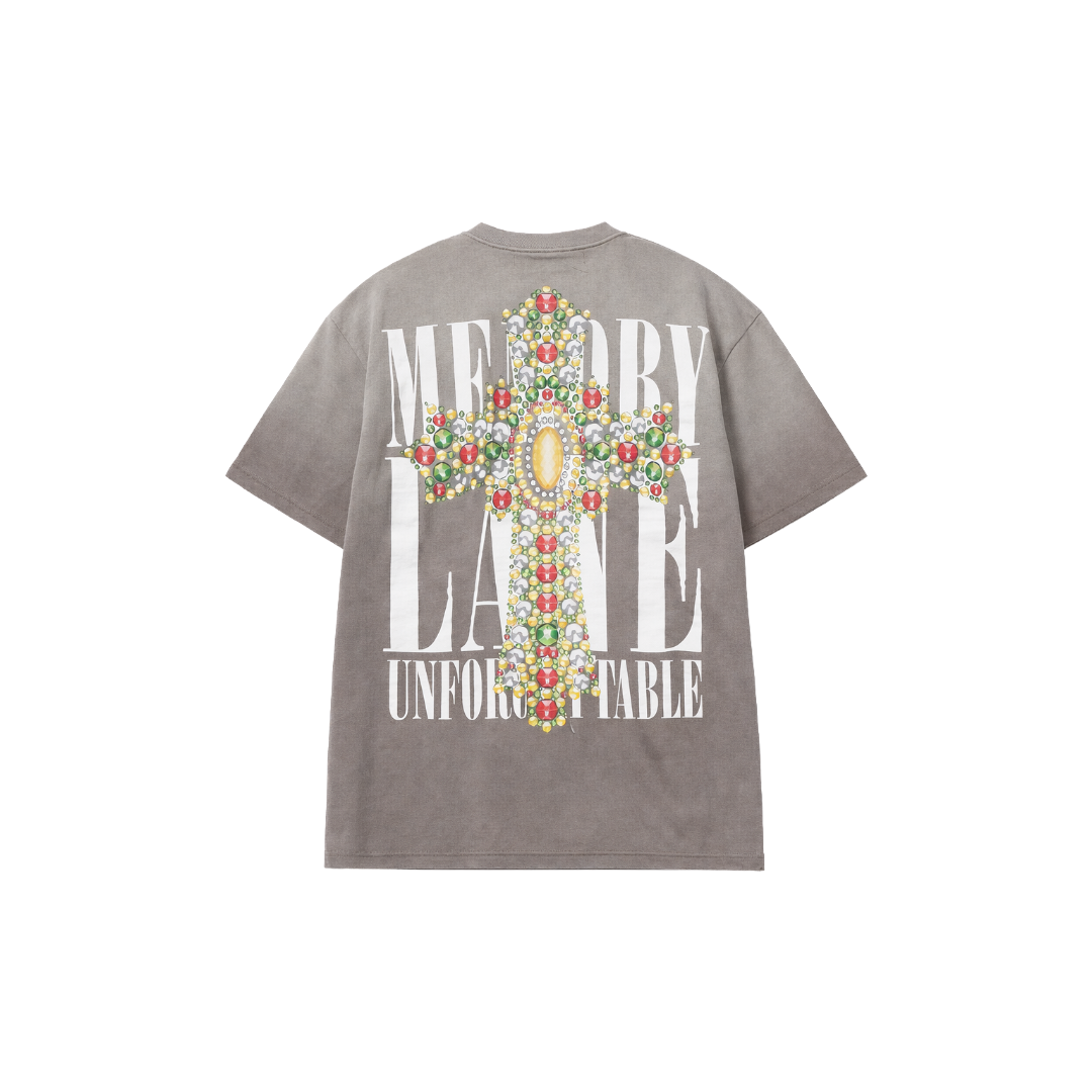 MEMORY LANE| JEWELS TEE VINTAGE BLACK