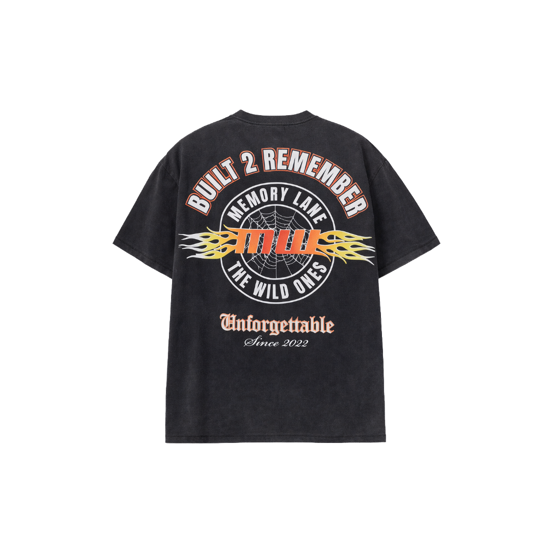 MEMORY LANE| WILD ONES TEE VINTAGE BLACK