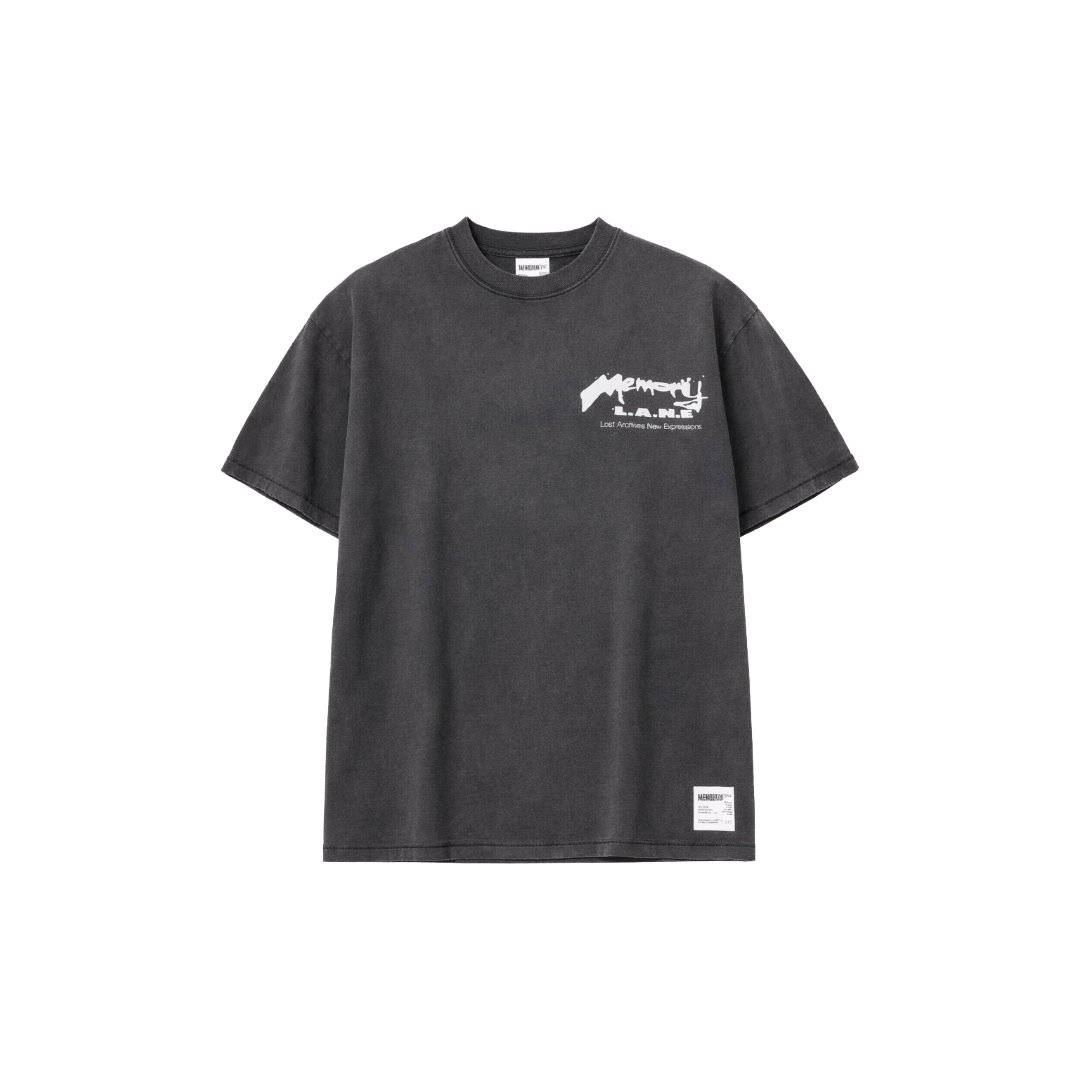MEMORY LANE| LOST ARCHIVES TEE VINTAGE BLACK