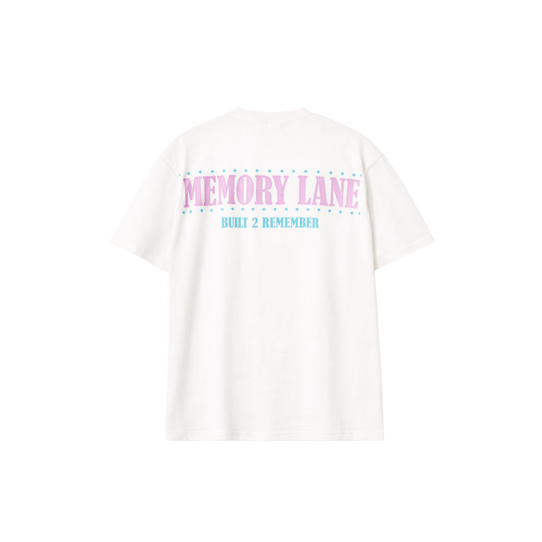 MEMORY LANE| UNFORGETTABLE SHIELD TEE ANTIQUE WHITE