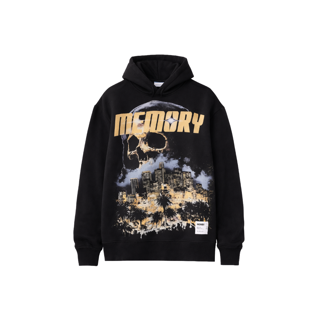 MEMORY LANE| LA REAPER HOODIE VINTAGE BLACK
