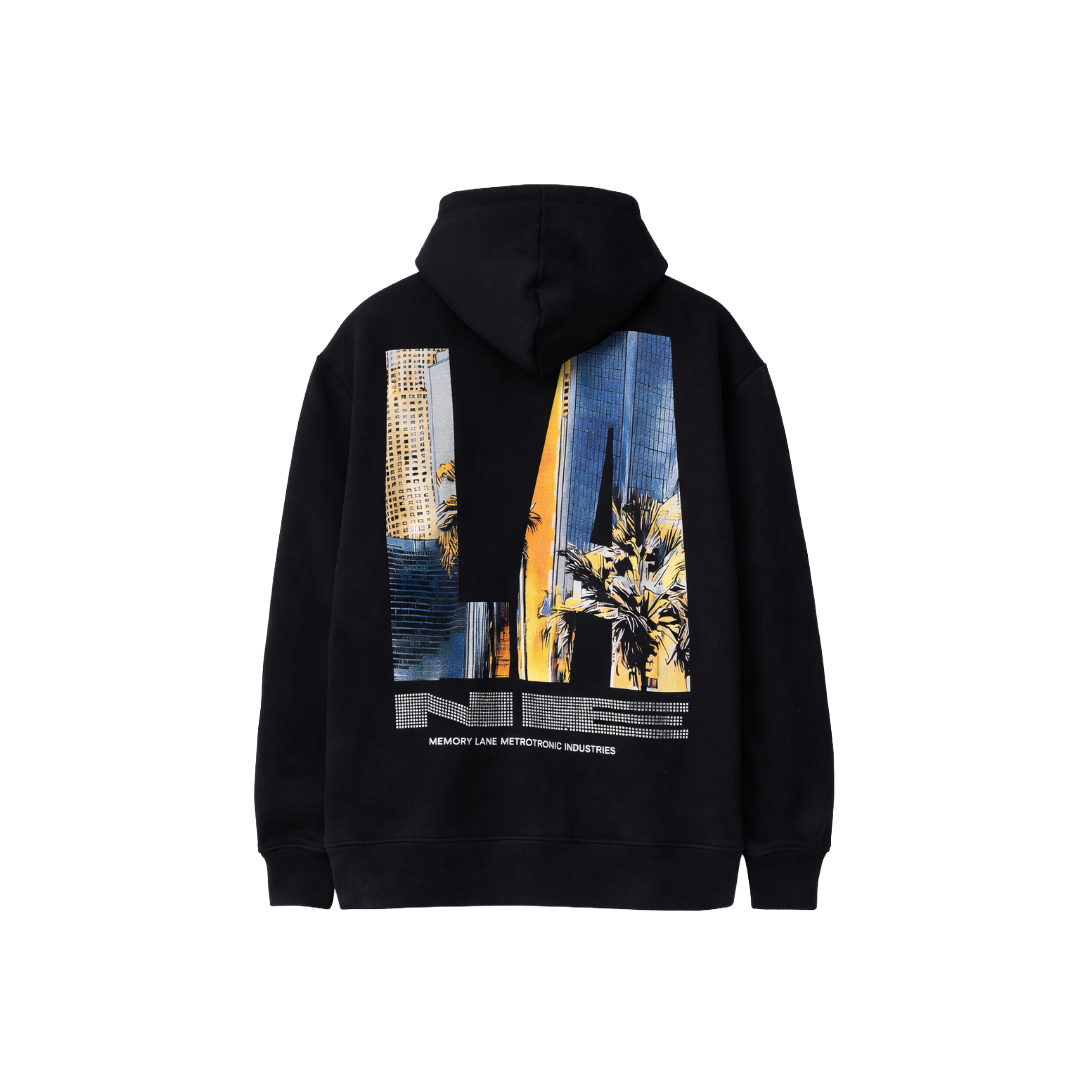 MEMORY LANE| LA REAPER HOODIE VINTAGE BLACK