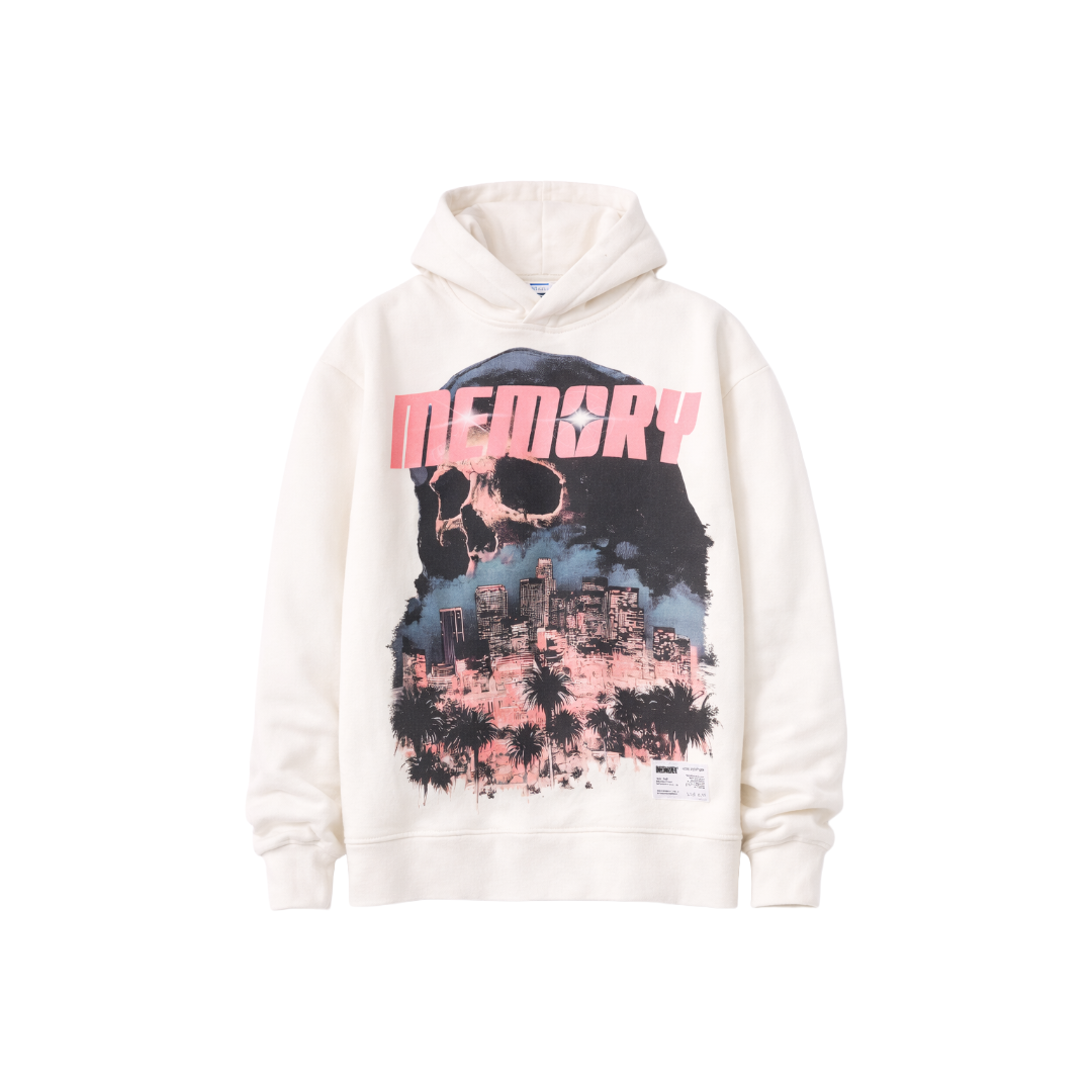 MEMORY LANE| LA REAPER HOODIE WHITE