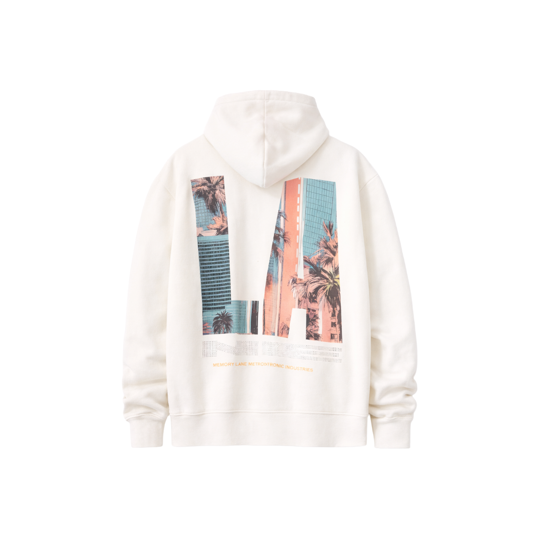 MEMORY LANE| LA REAPER HOODIE WHITE