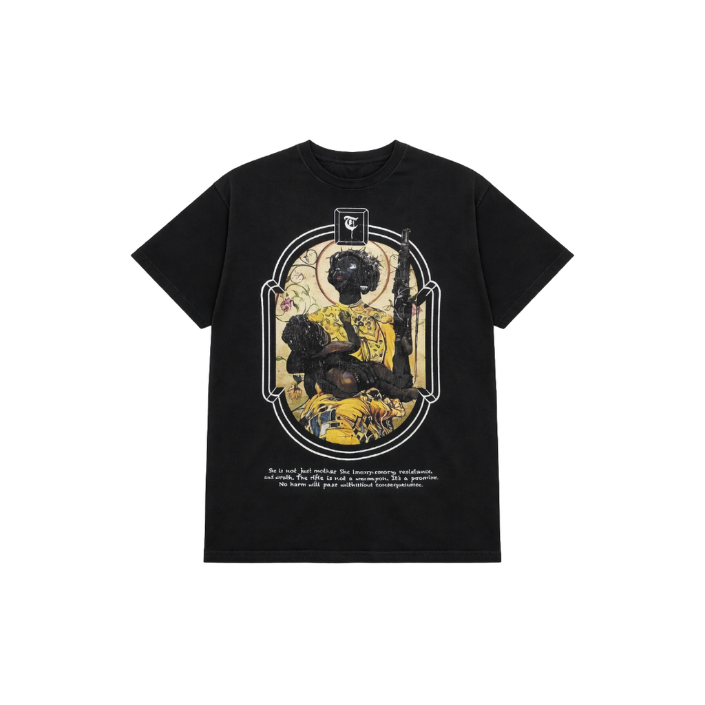 TRNCHS| JA'ZHYA DOPSON BLACK TEE