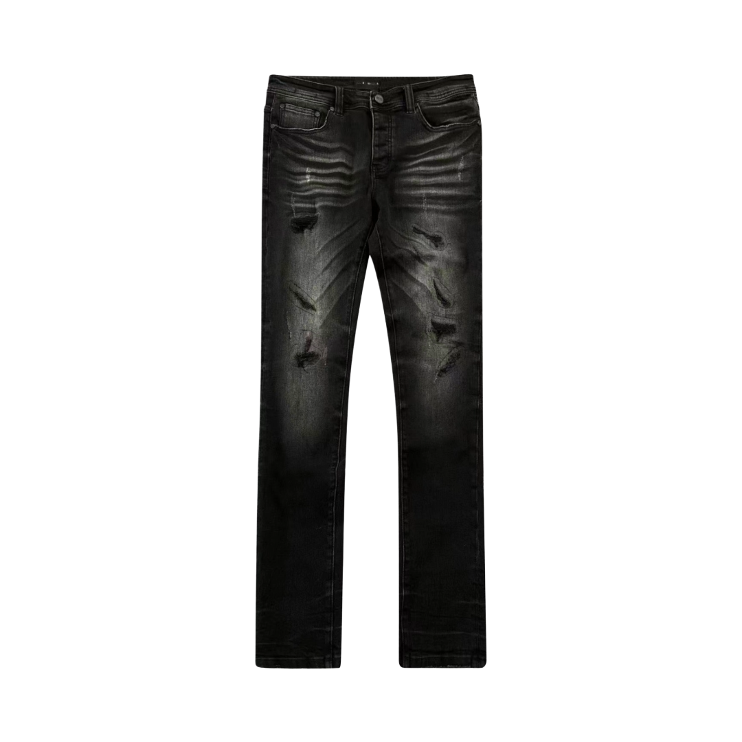GHST WRLD| PHANTOM SKINNY JEANS BLACK WASH