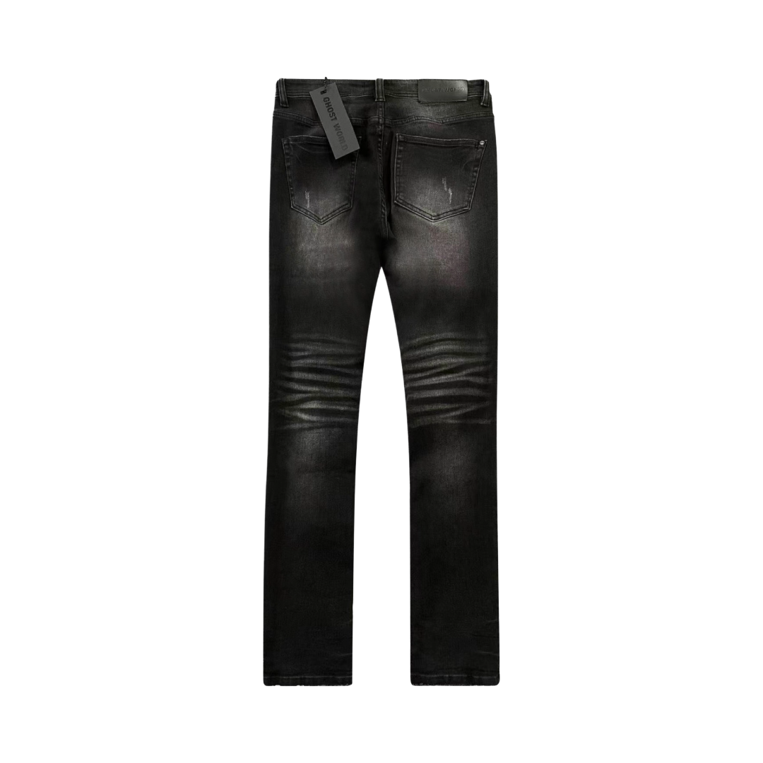 GHST WRLD| PHANTOM SKINNY JEANS BLACK WASH