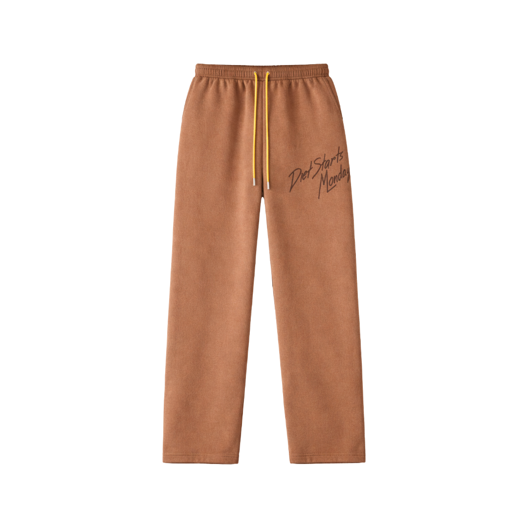 DSM| MARKER SWEATPANTS BROWN