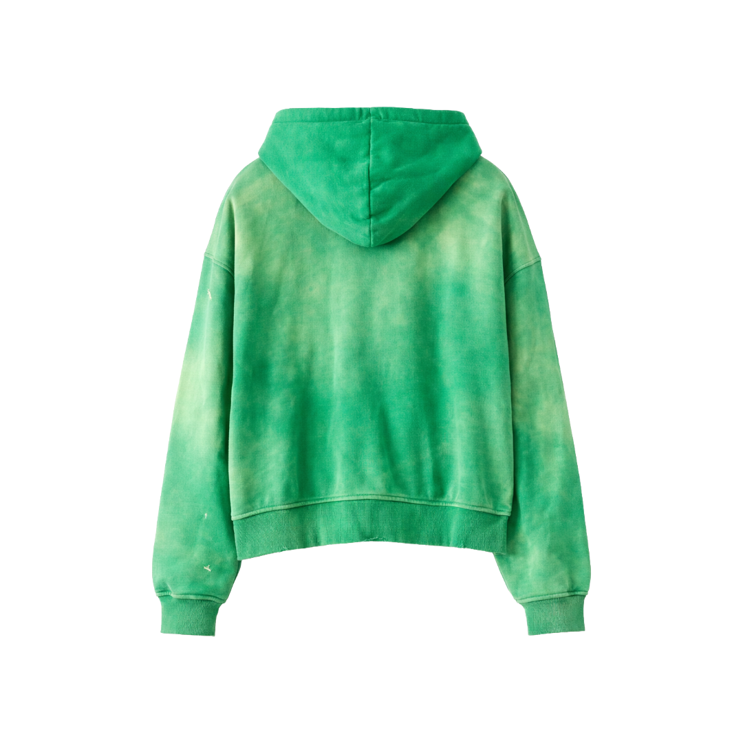 DSM| CALIFORNIA DREAMIN FULL ZIP HOODIE GREEN