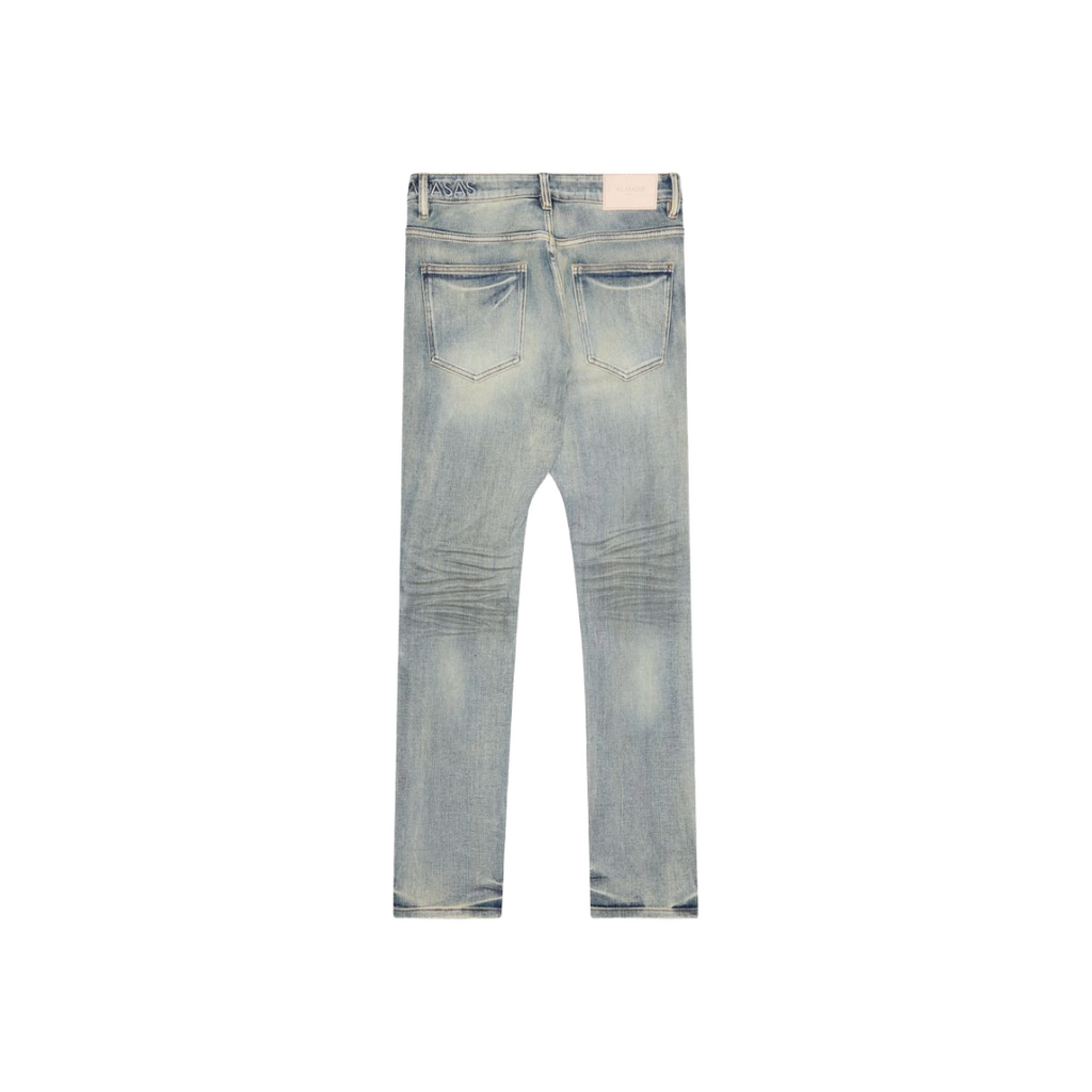 VALABASAS| MR.FLEX SKINNY DENIM LT BLUE WASHED