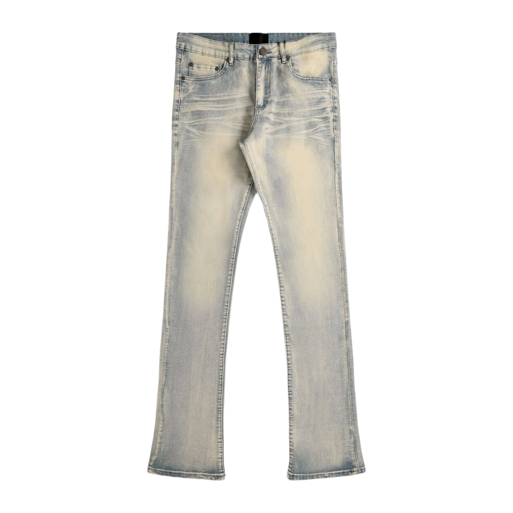SUPPLY| DAVID STACKED JEANS LT WASH