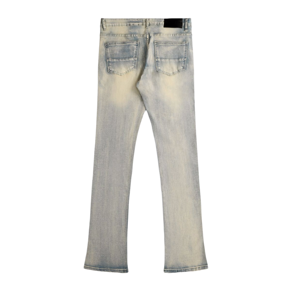 SUPPLY| DAVID STACKED JEANS LT WASH