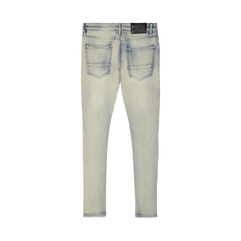 SUPPLY| DAVE JEAN LIGHT WASH DISTRESS