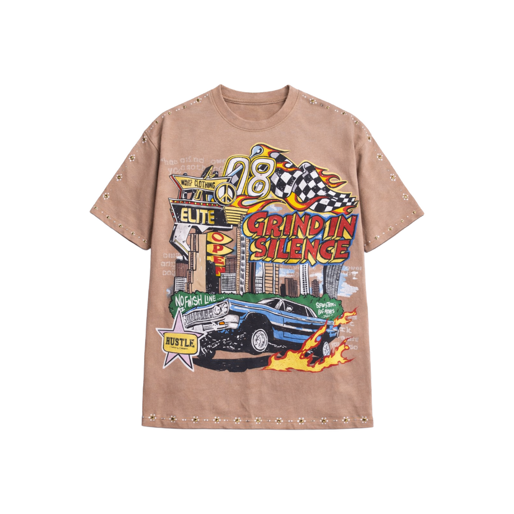 ELITE| MAYHEM TEE BROWN