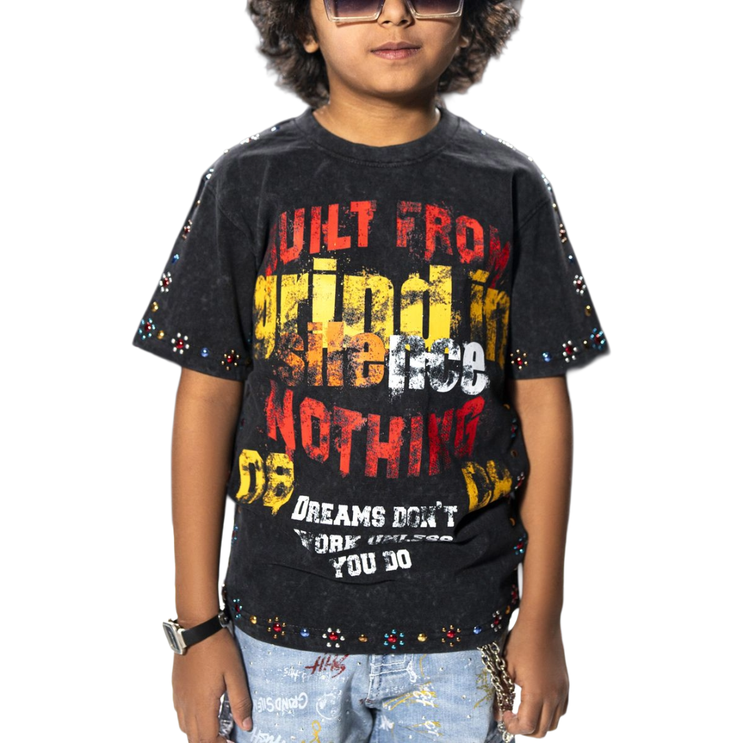 ELITE| KIDS BUILT FROM NOTHING TEE
