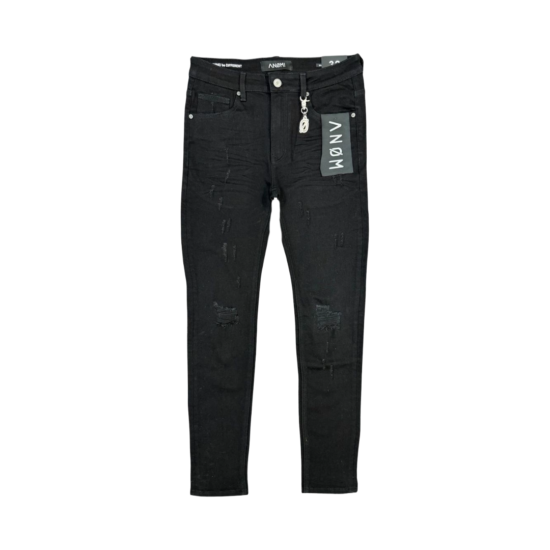ANOM| VELD JET BLACK DENIM
