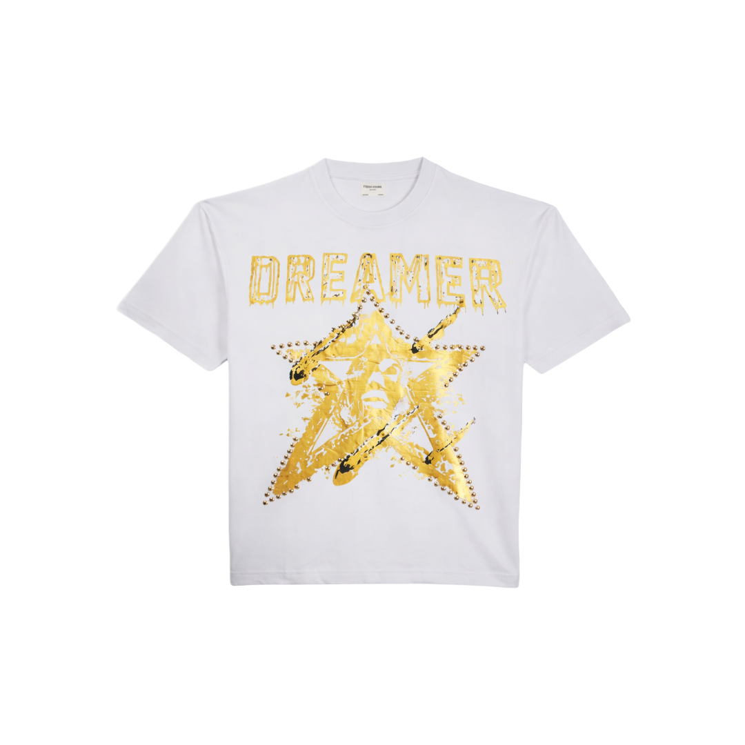 FWRD| KIDS DREAMER STAR TEE WHITE