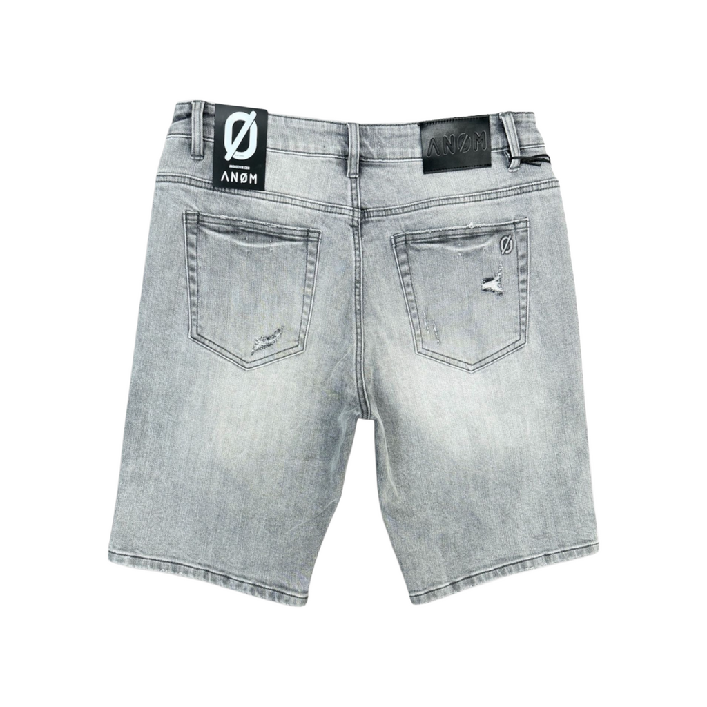 ANOM| STRIKER DENIM SHORTS GREY