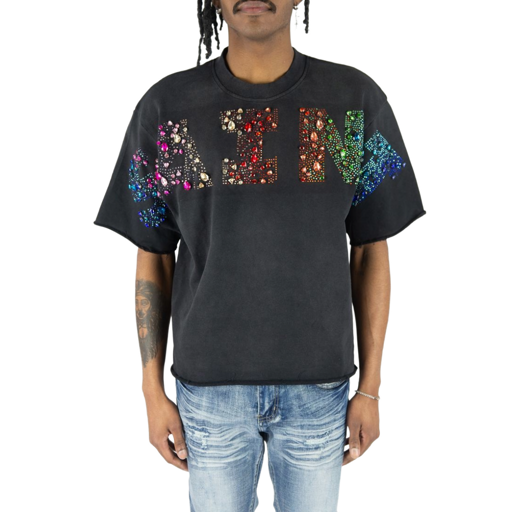 R3BEL| SAINT TEE BLACK