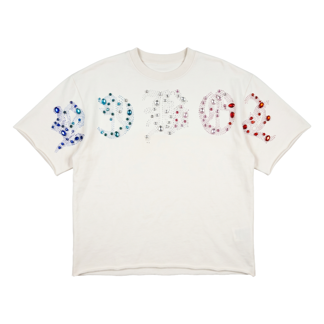 R3BEL| LOGO TEE WHITE