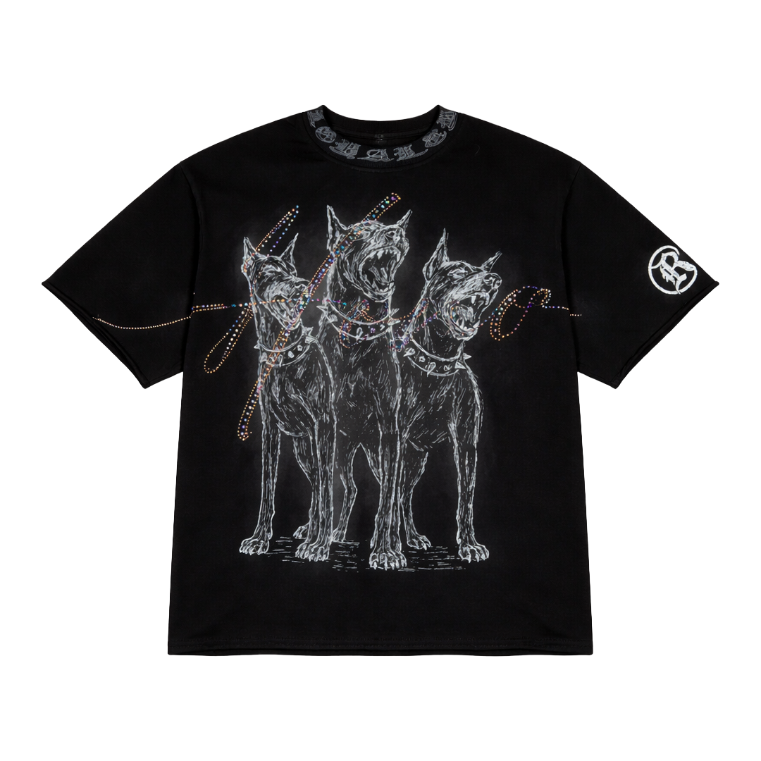 R3BEL| HONOR TEE BLACK