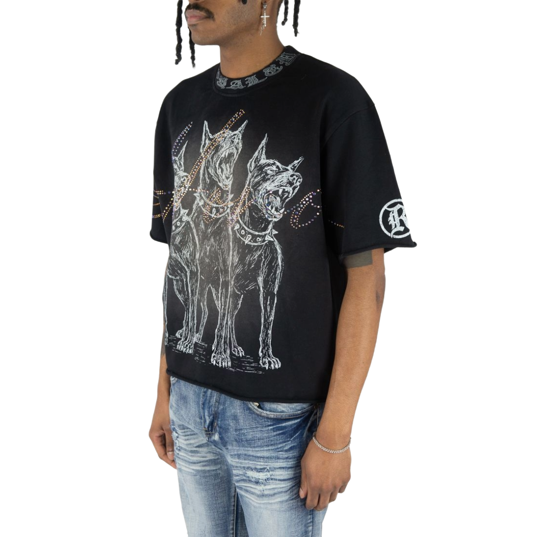 R3BEL| HONOR TEE BLACK