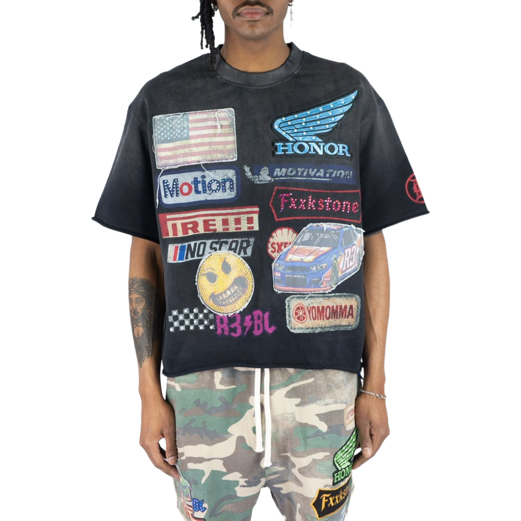 R3BEL| HIGHSPEED TEE BLACK