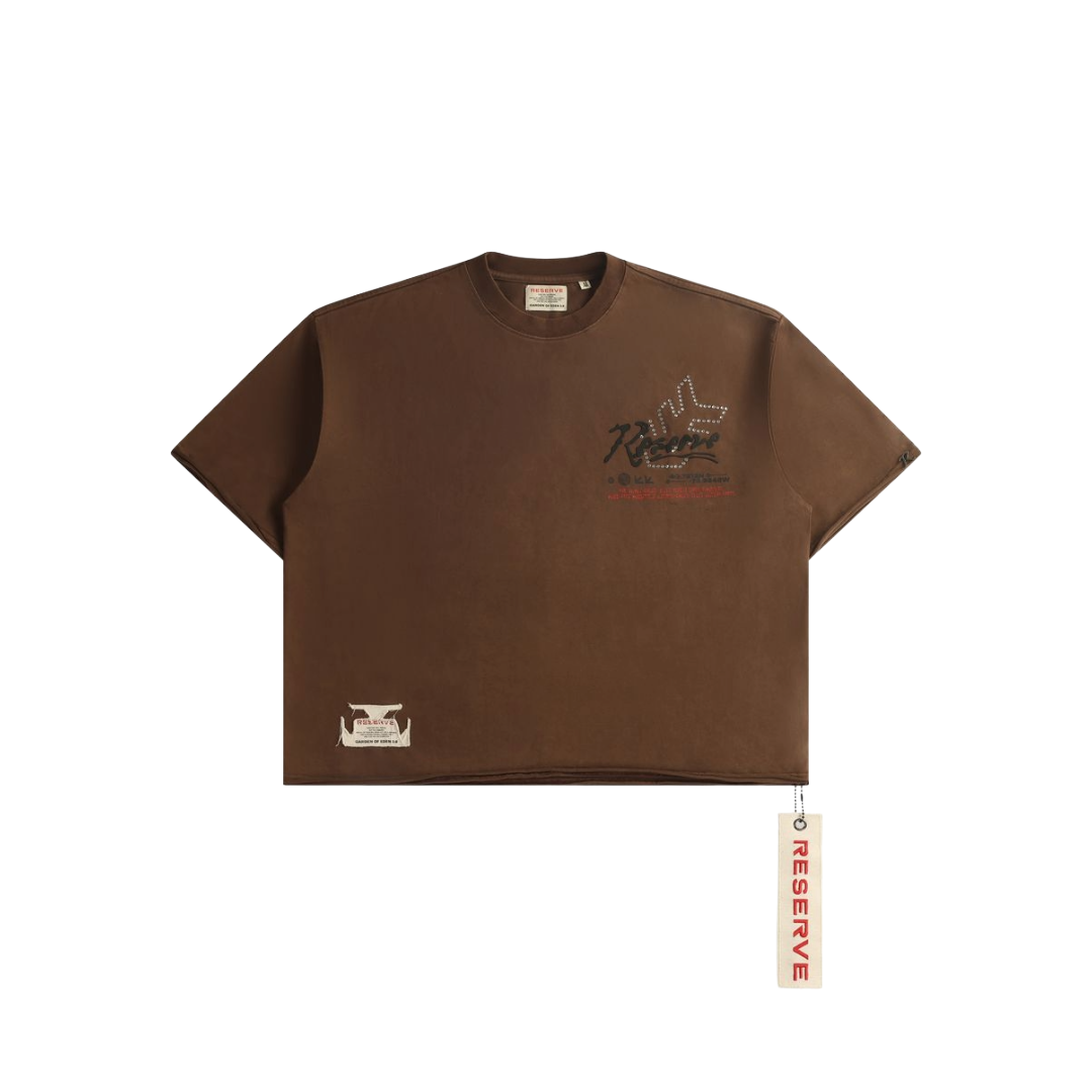 RESERVE| PARADISE LOST BROWN TEE