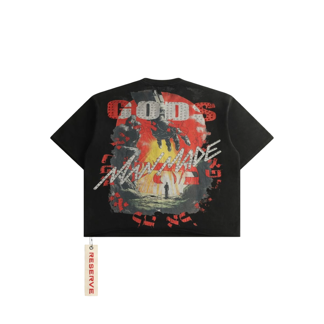 RESERVE| MAN MADE BLACK TEE