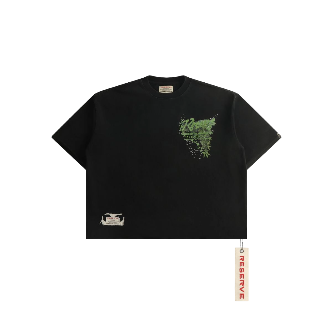 RESERVE| FLOAT AWAY BLACK TEE