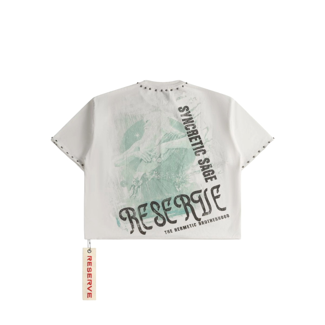 RESERVE| SYNCRETIC SAGE WHITE TEE